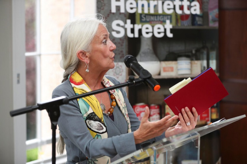 Paula Meehan explores 14 Henrietta Street on Teatime Talks